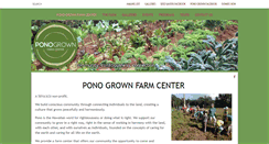 Desktop Screenshot of ponogrown.org